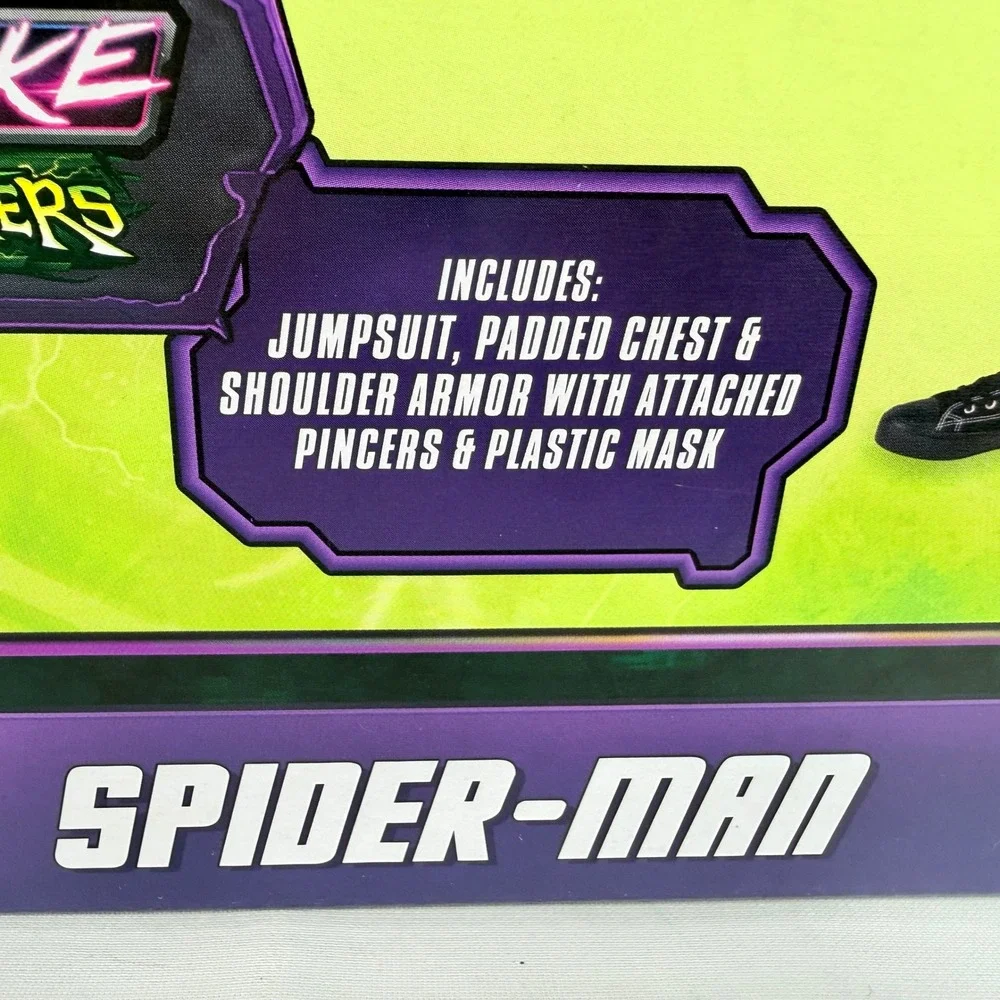 Marvel Spider-Man Mech Strike Costume Kids Large 10-12 Jazwares